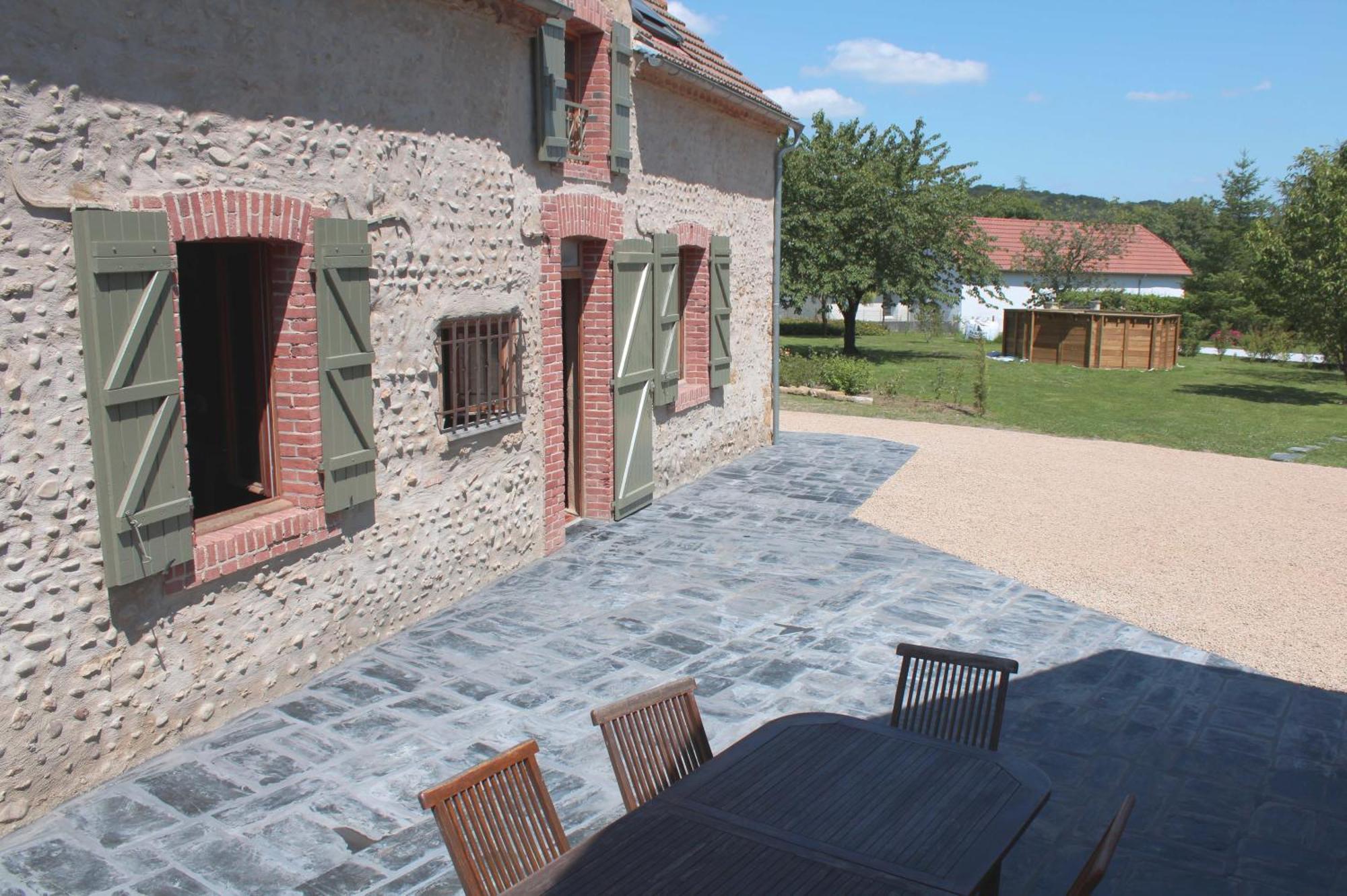 Ecogite Rural La Cle Des Champs Peyrelongue-Abos Rum bild